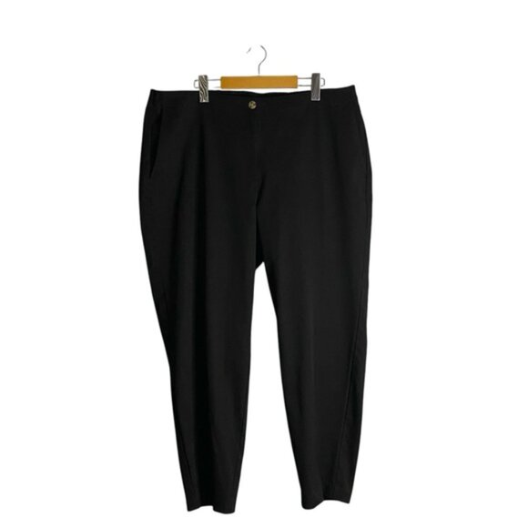 J. Jill Women's Black High Waisted Ankle Cropped Pants - Picture 1 of 10